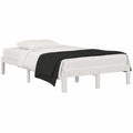 Letto Singolo in Legno di Pino Senza Testiera 120x190 cm