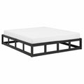 Letto Matrimoniale in Legno di Pino 160x200 cm, Design Moderno senza Testiera